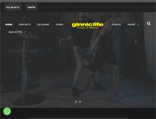 Tablet Screenshot of ginniclife.com
